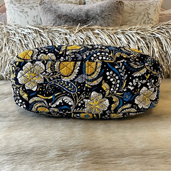 VERA BRADLEY Ellie Elephant 2012 Stroll Around Baby Diaper Bag Tote Blue Yellow - Picture 14 of 17